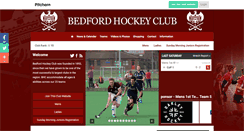 Desktop Screenshot of bedfordhockeyclub.com